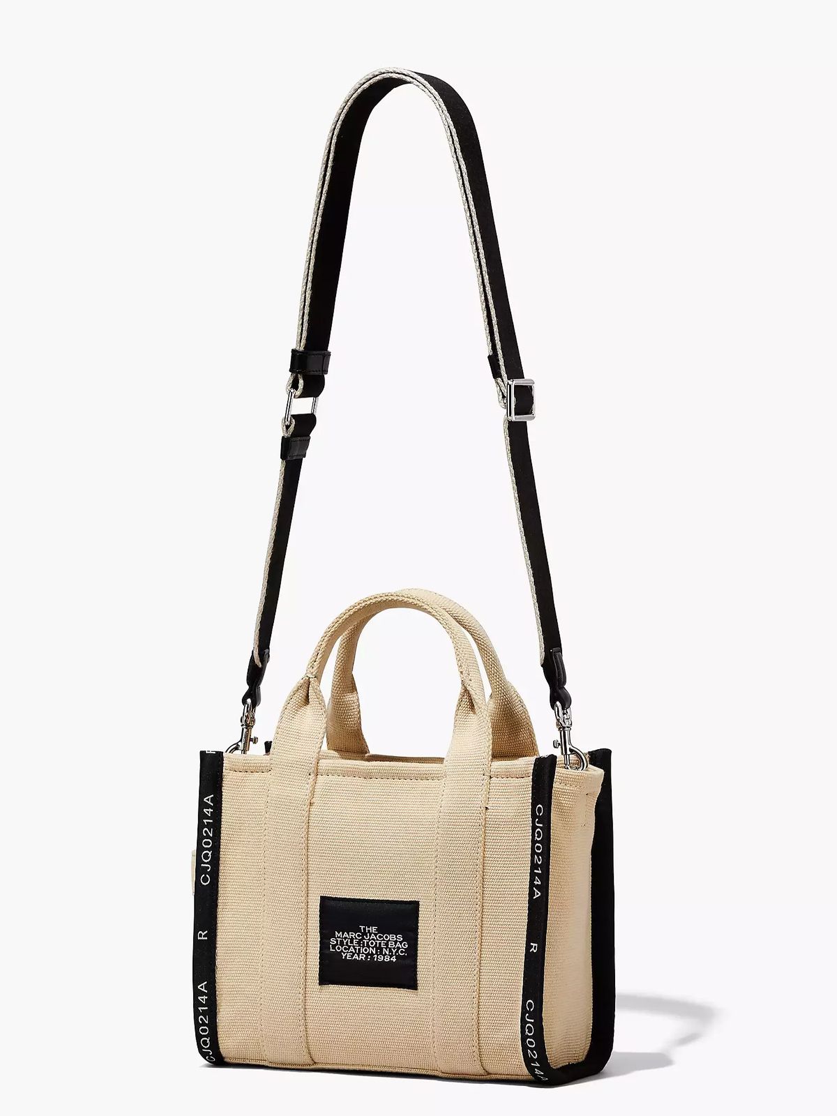 Tote Bag Small Jacquard sand Marc Jacobs | Quaranta Boutique Marc